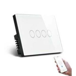 GANG Touch Switch with Glass Panel WiFi