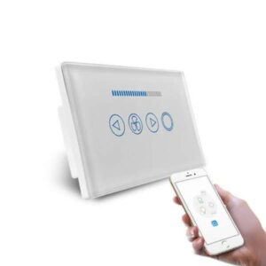 Smart WiFi Fan Switch + Light charger Switch Available in White