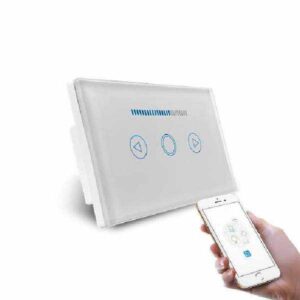 Smart Home Wi-Fi Dimmer Switch Available in White/Black