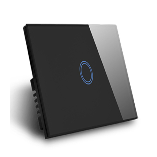 Smart Home 1 Gang Light Switch Available in White/Black